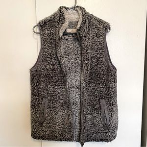 Thread & Supply Grey Sherpa Vest